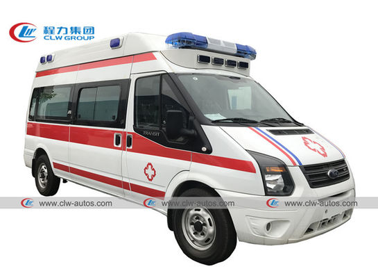 FORD Mid Roof Monitoring Negative Pressure First Rescue Ambulance Vehicle