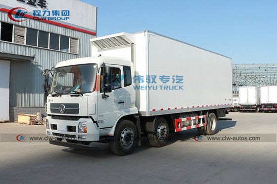 Dongfeng 6x2 20 - 30 Ton 9.6m Freezer Van Truck For Vaccine Transport