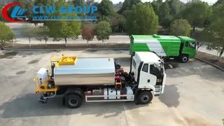 Xe tải phân phối nhựa đường thông minh 12000L