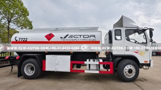 Xe tải chở nhiên liệu di động FAW 4x2 với bộ phân phối Censtar
