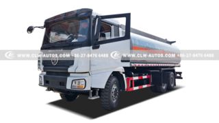 Xe tải chở nhiên liệu Shacman 6x4 380HP 25m³
