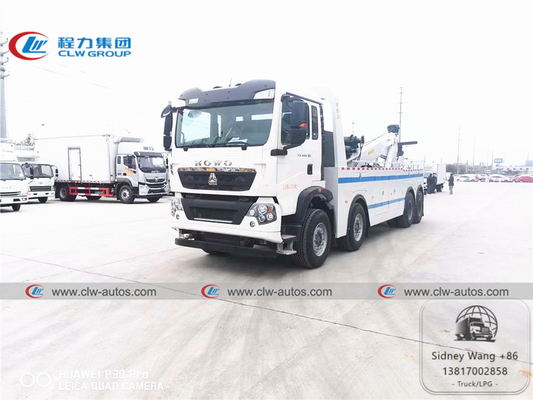 SINOTRUK HOWO 6x4 20T 25T Conjoined Wrecker Tow Truck For Emergency Road Recovery