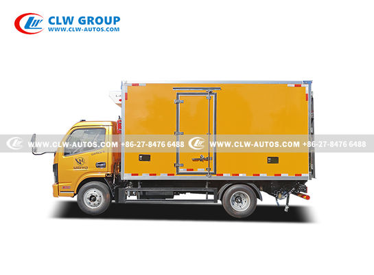 Dongfeng 5m3/5 000liters Self Compressed Waste Removal Trucks with Advanced Refrigeration and Insulation for Cargo Safety