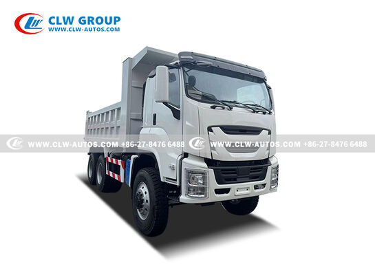 ISUZU 6×4 20-30 Ton Heavy Duty Dump Truck with High-Tensile Steel Body for Heavy Loads