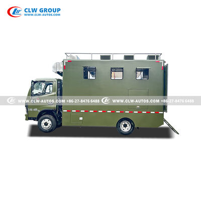 4.2m Mobile Kitchen Truck with Dual-Fuel Cooking Station and Integrated Refrigeration System for Professional Catering