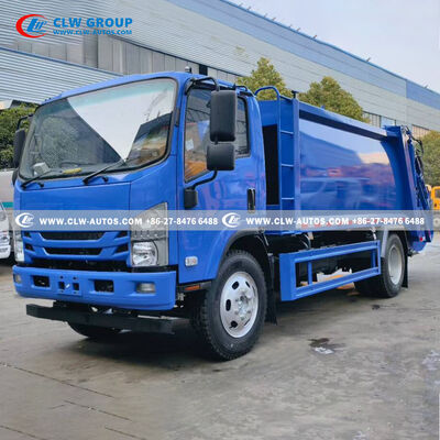 Isuzu KV600 9 Cubic Meter 132HP Garbage Compactor Truck with 3815mm Wheelbase for Efficient Waste Management