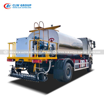 FAW J6L 350HP 12000L 4X2 Intelligent Asphalt Distributor Truck with Thermal Oil Heating System