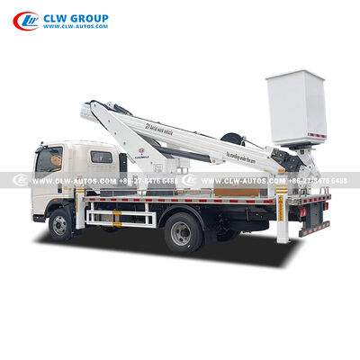 HOWO 21m Aerial Work Platform with 360-Degree Rotation and 200kg Load Capacity for High-Reach Applications