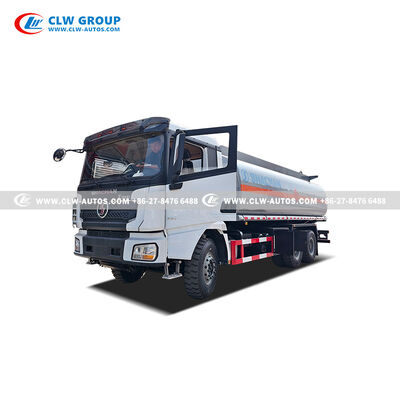 SHACMAN 6x4 25,000L Fuel Tank Truck with Censtar Dispenser for Construction and Mining Refueling