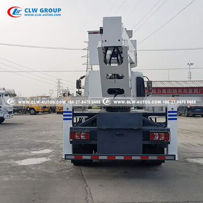 Shacman 15-Meter Right-Hand Drive Aerial Work Platform with 250kg Dielectric Insulated Bucket for Live-Line Maintenance