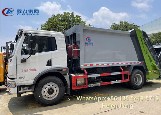 FAW 4x2 6 Wheels 10CBM Garbage Compactor Truck