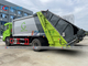 210HP 14cbm Refuse Collection Truck With Double Operation System